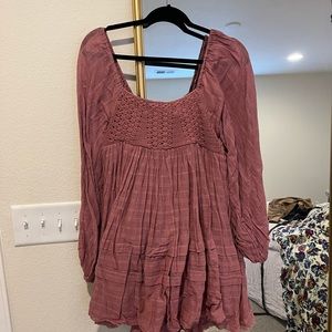 Free People Crochet Dress